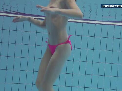 18 year old Russian loves to be naked underwater